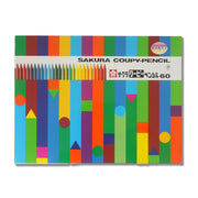 Sakura Coupy Color Pencil Metal Case Set (60C)